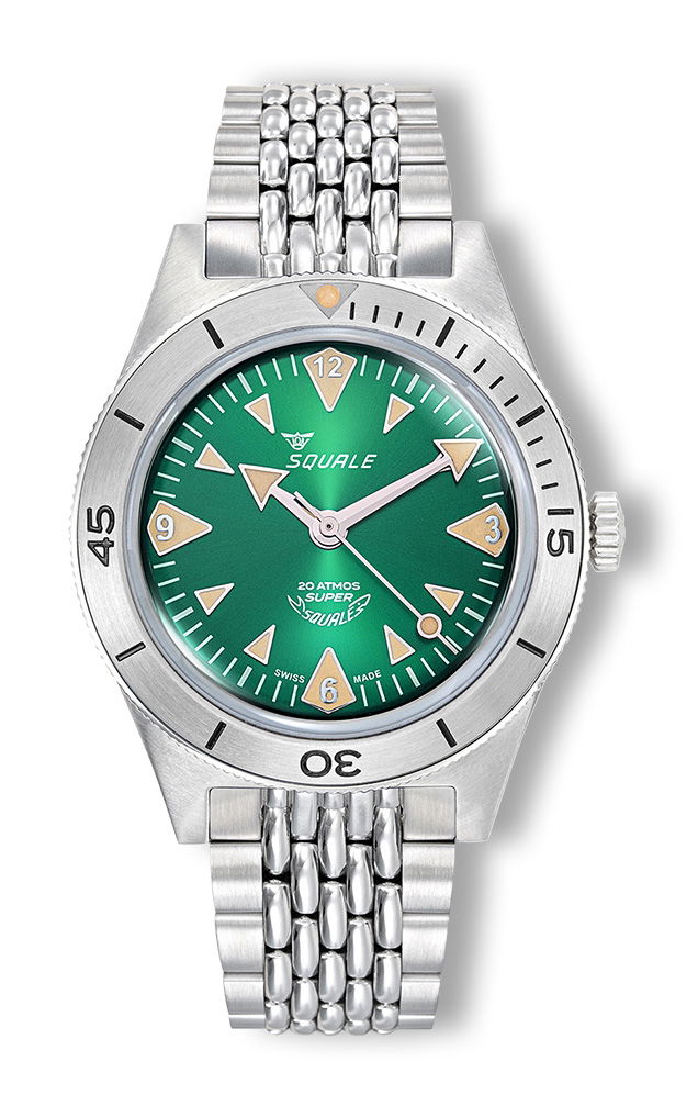 Super-Squale Big Arrows Green Bracelet