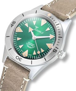 Alternative view of Super-Squale Big Arrows Green Leather