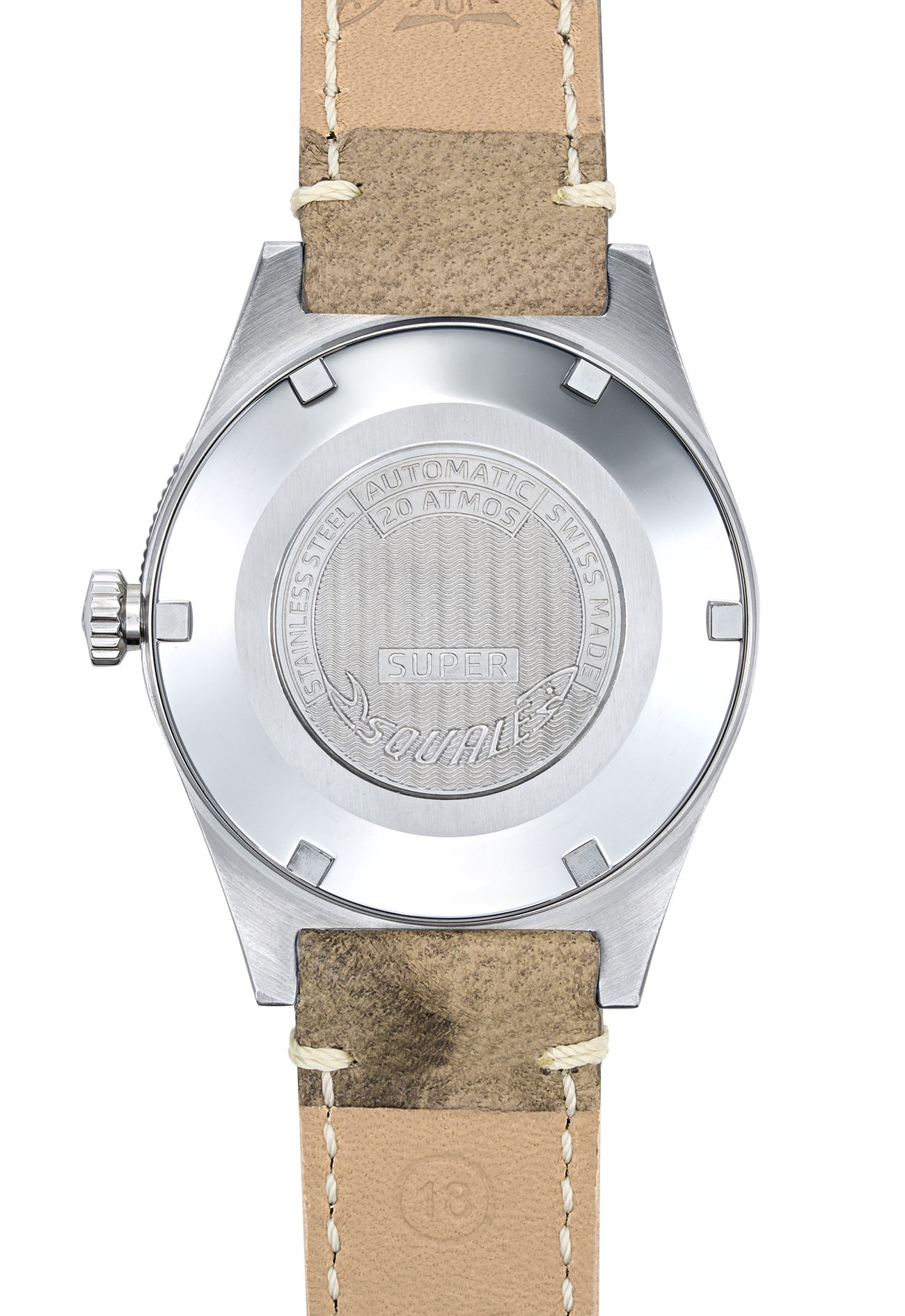 Super-Squale Sunray Brown Leather - Image 3