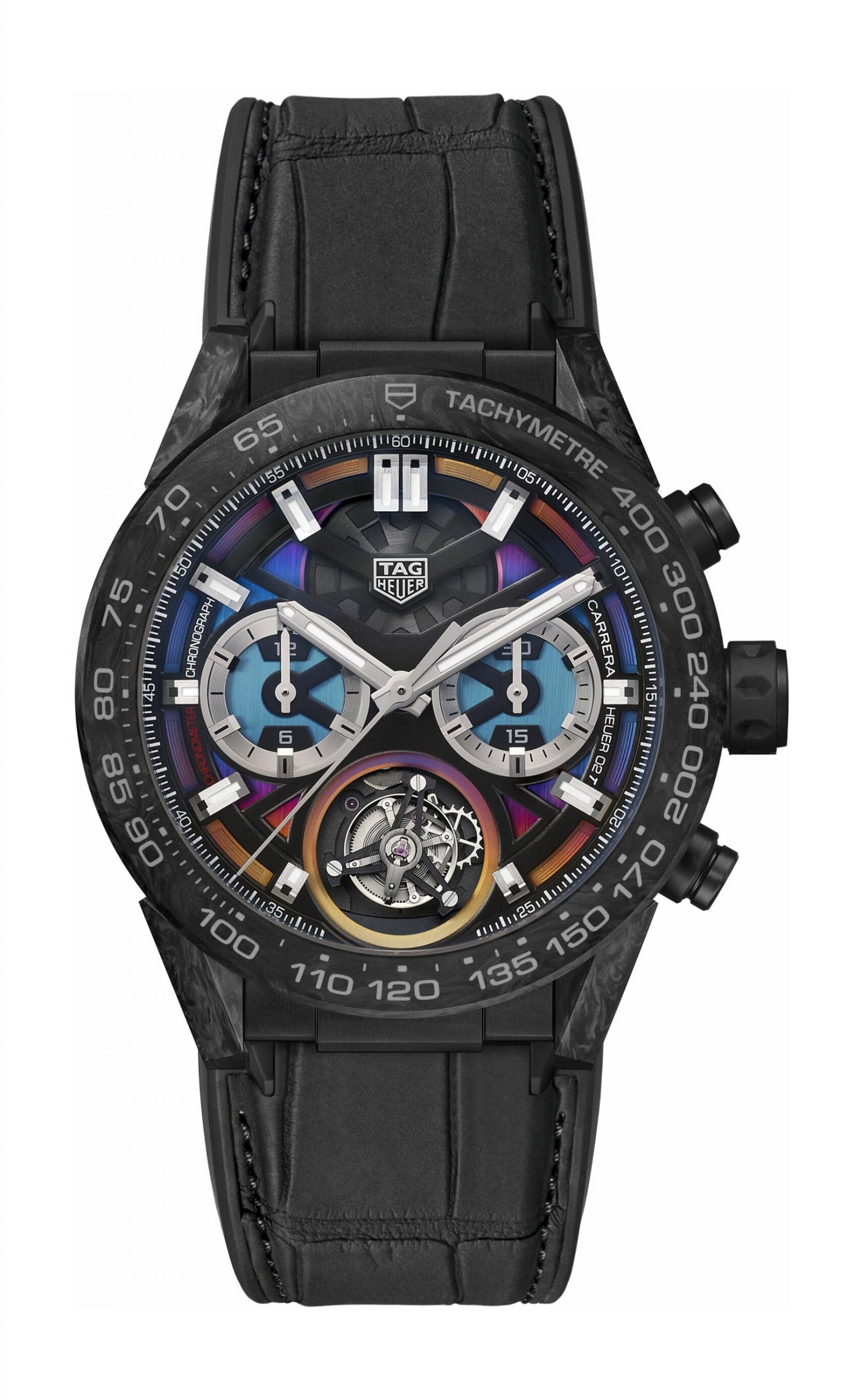 Carrera Chrongraph Tourbillon Polychrome