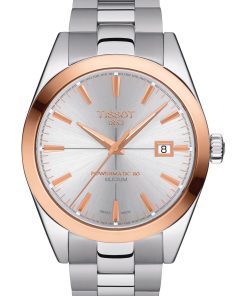 Gentleman Powermatic 80 Silicium Solid 18K Gold bezel