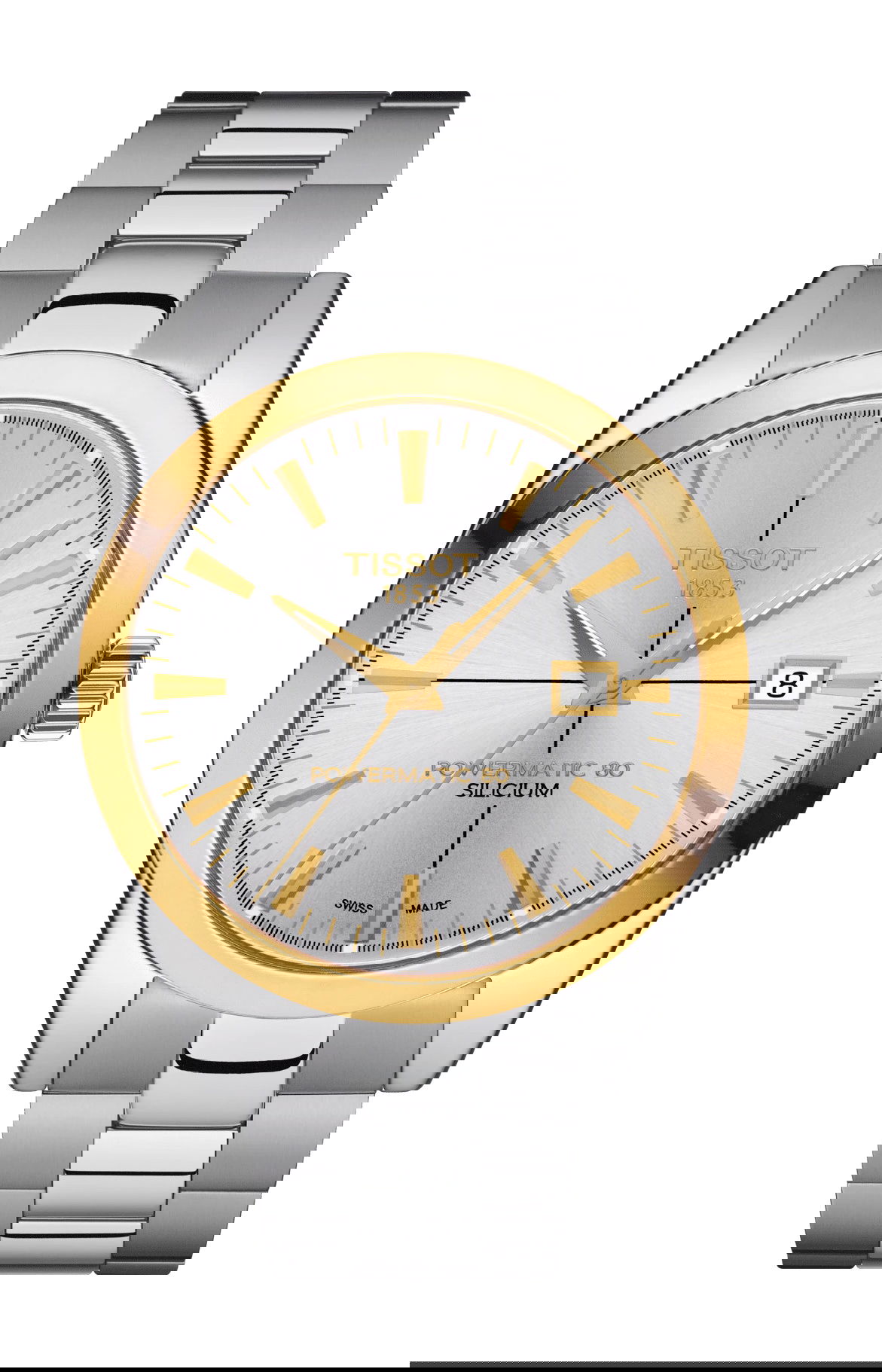 Gentleman Powermatic 80 Silicium Solid 18K Gold bezel