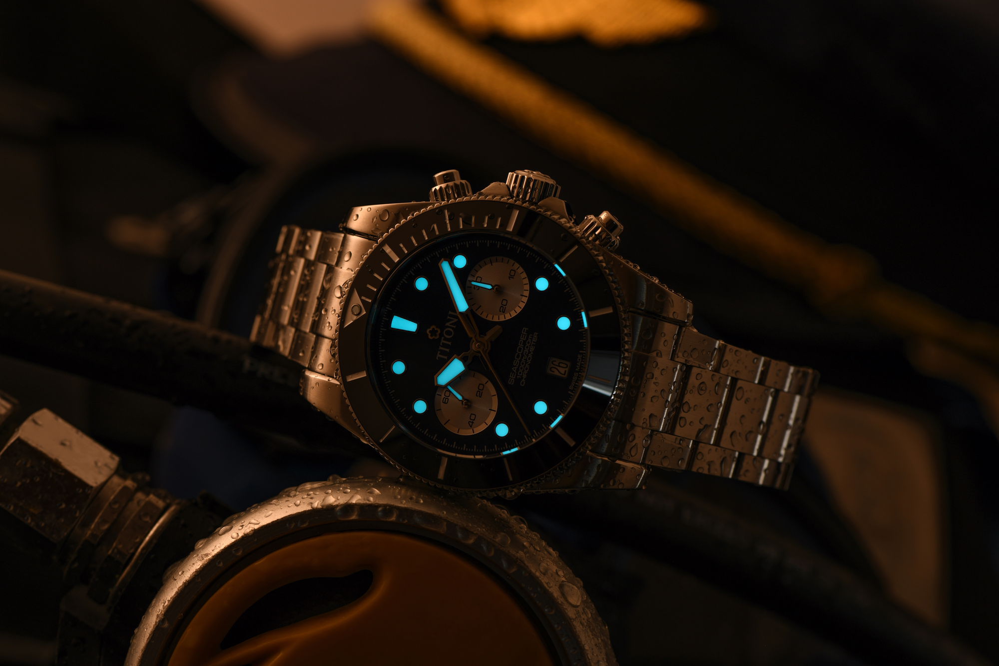 Seascoper 300 Bi-Compax Chronograph - Image 4