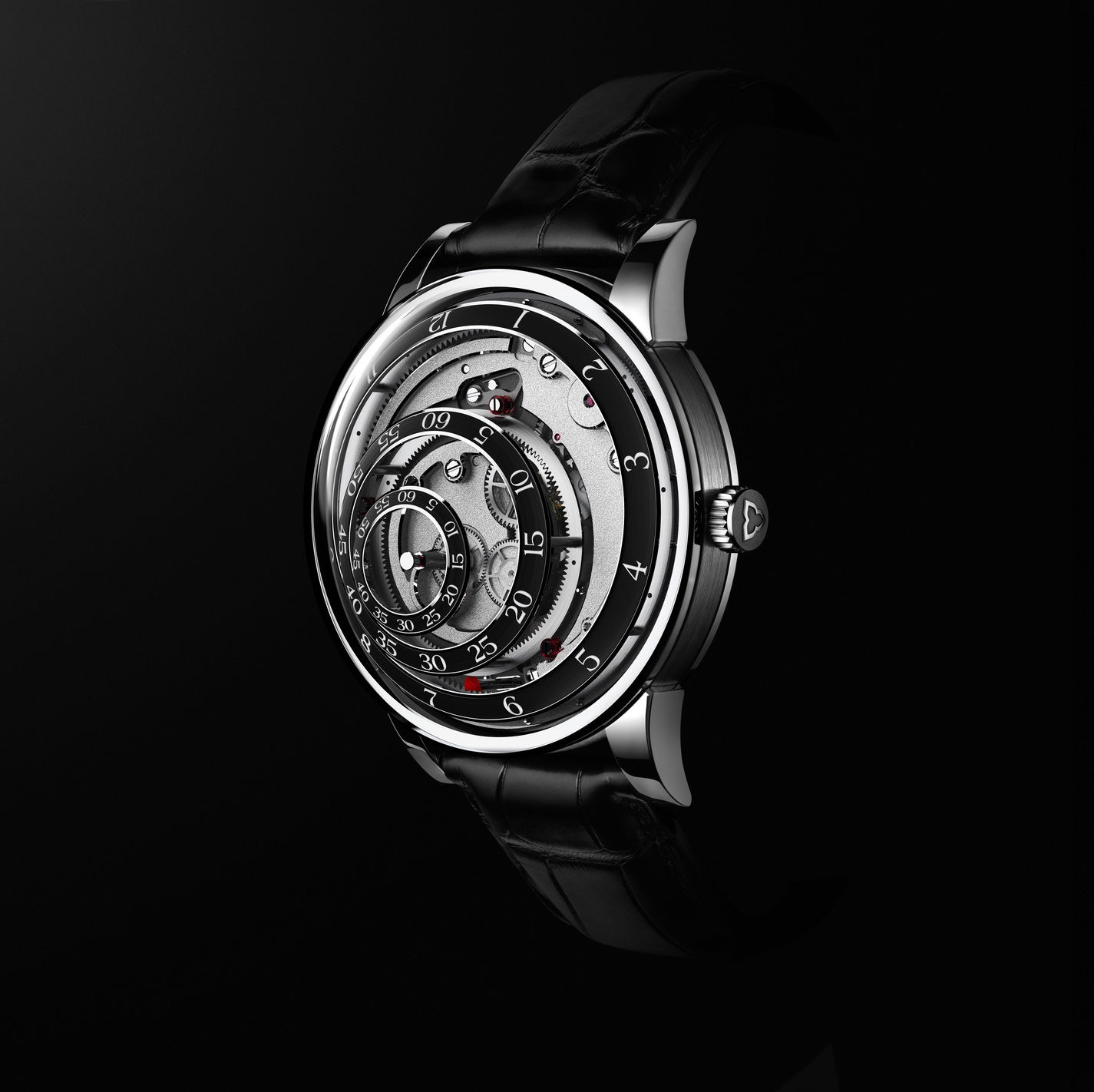 Une Folle Journée Rhodium Plated Black - Image 4