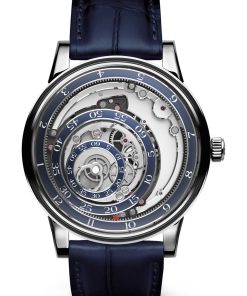 Une Folle Journée Rhodium Plated Blue