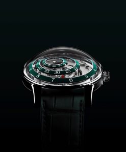 Alternative view of Une Folle Journée Rhodium Plated Green