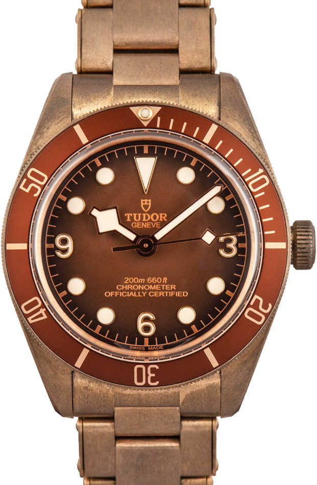 HandMade The Mens Tudor Black Bay Fifty Eight Bronze