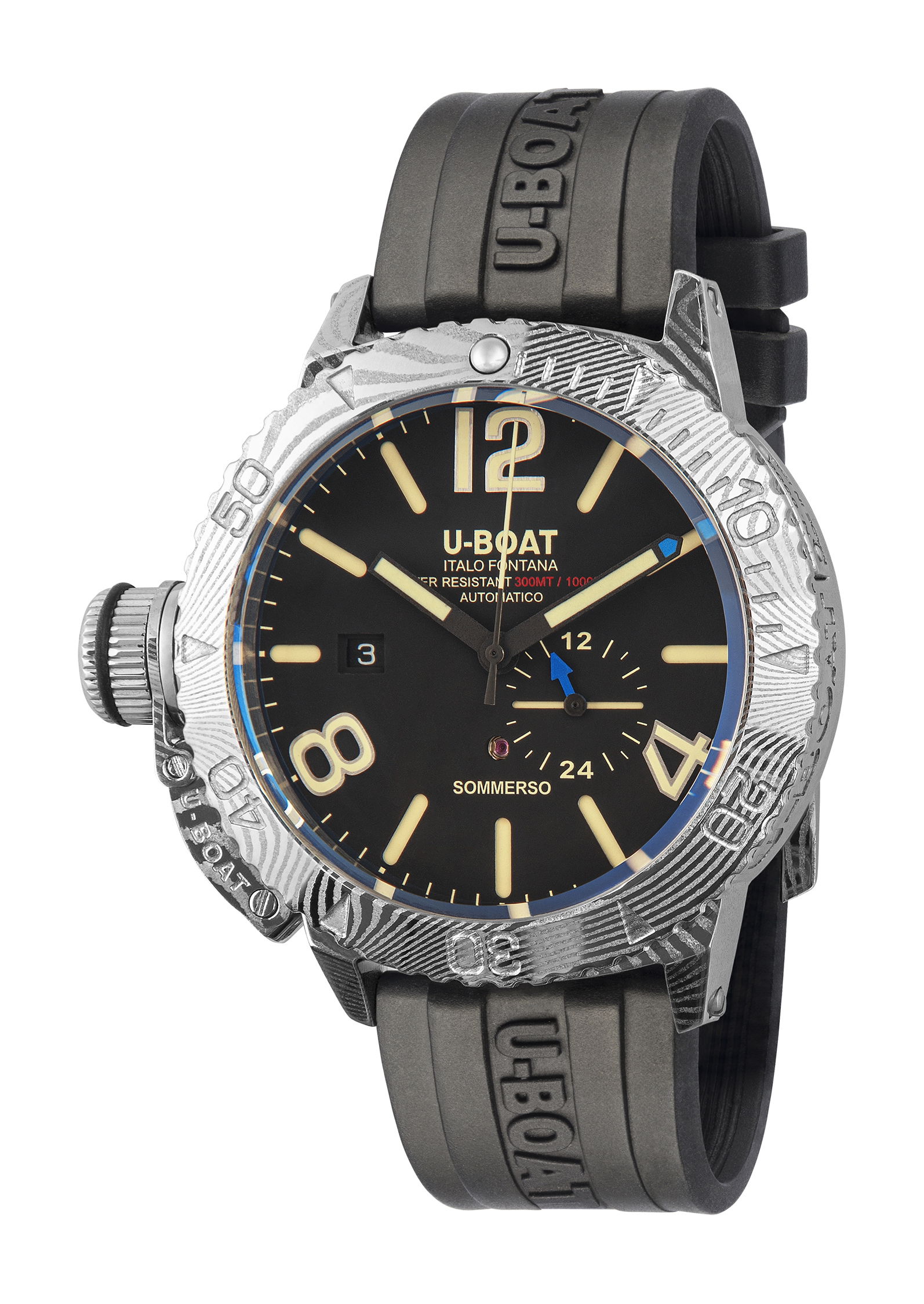 Sommerso 46 Damascus Left Edition