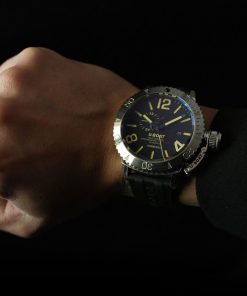 Alternative view of Sommerso 46 Damascus Right Edition