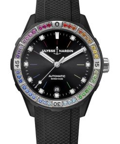 Lady Diver Rainbow Black