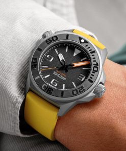 Alternative view of Aquadeep Signal Yellow Automatic