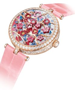 Alternative view of Lady Arpels Heures Florales Cerisier Watch