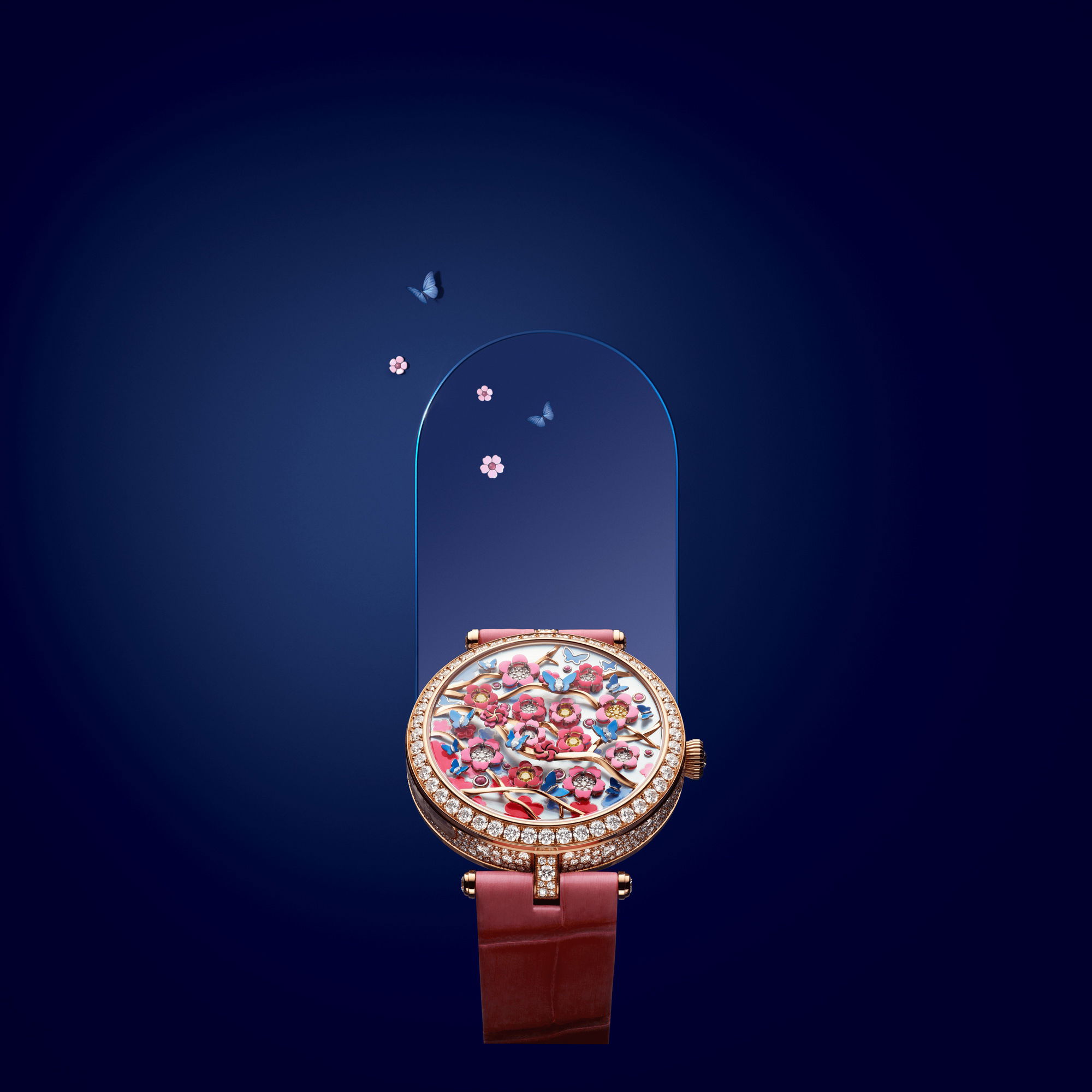 Lady Arpels Heures Florales Cerisier Watch - Image 3