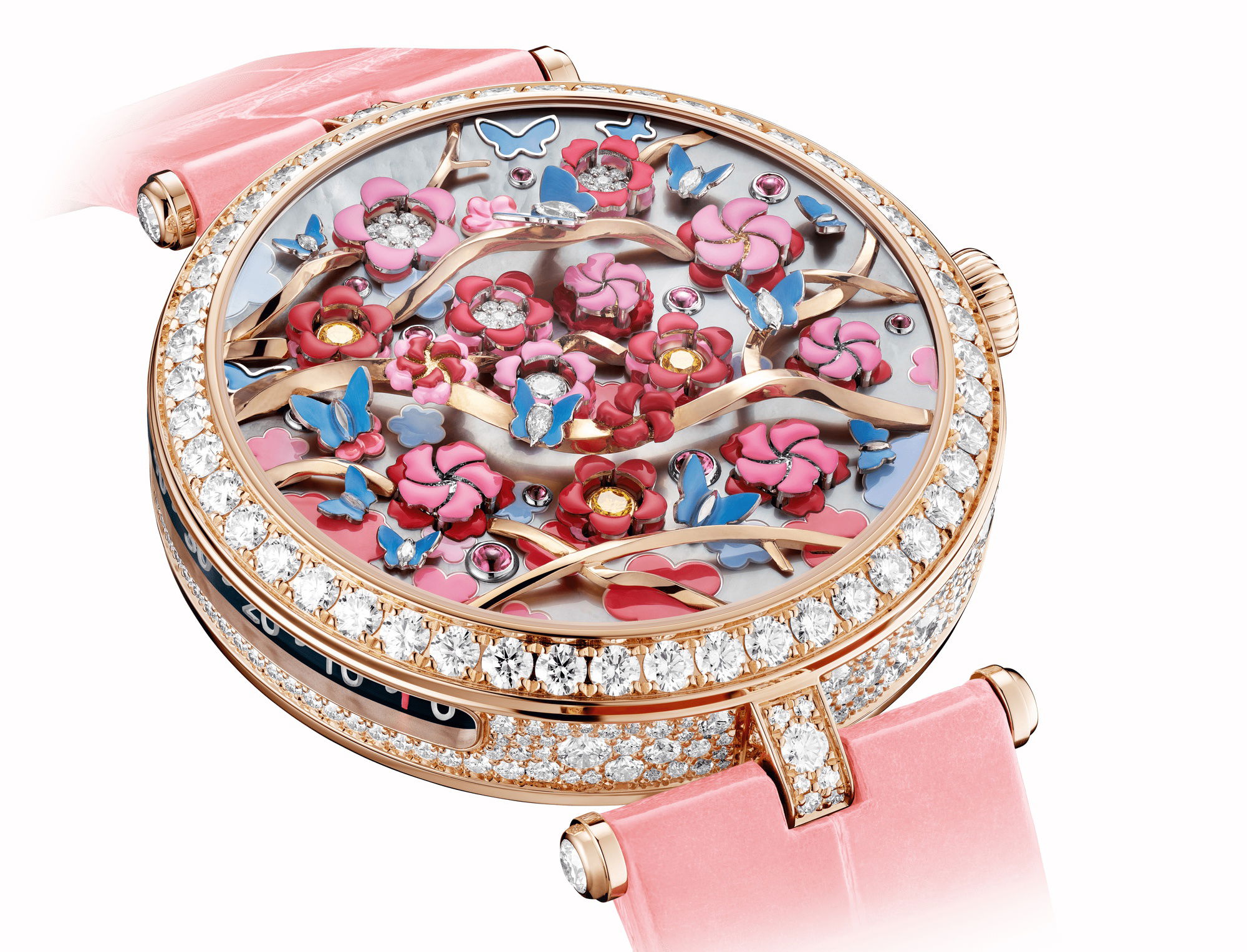 Lady Arpels Heures Florales Cerisier Watch - Image 5