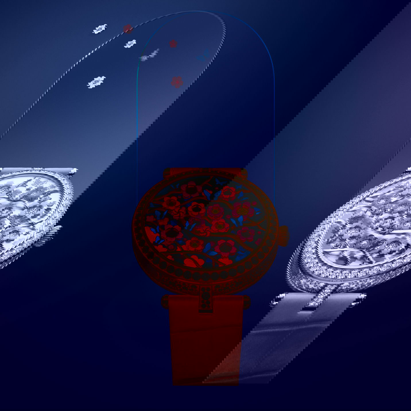 Lady Arpels Heures Florales Cerisier Watch - Image 6