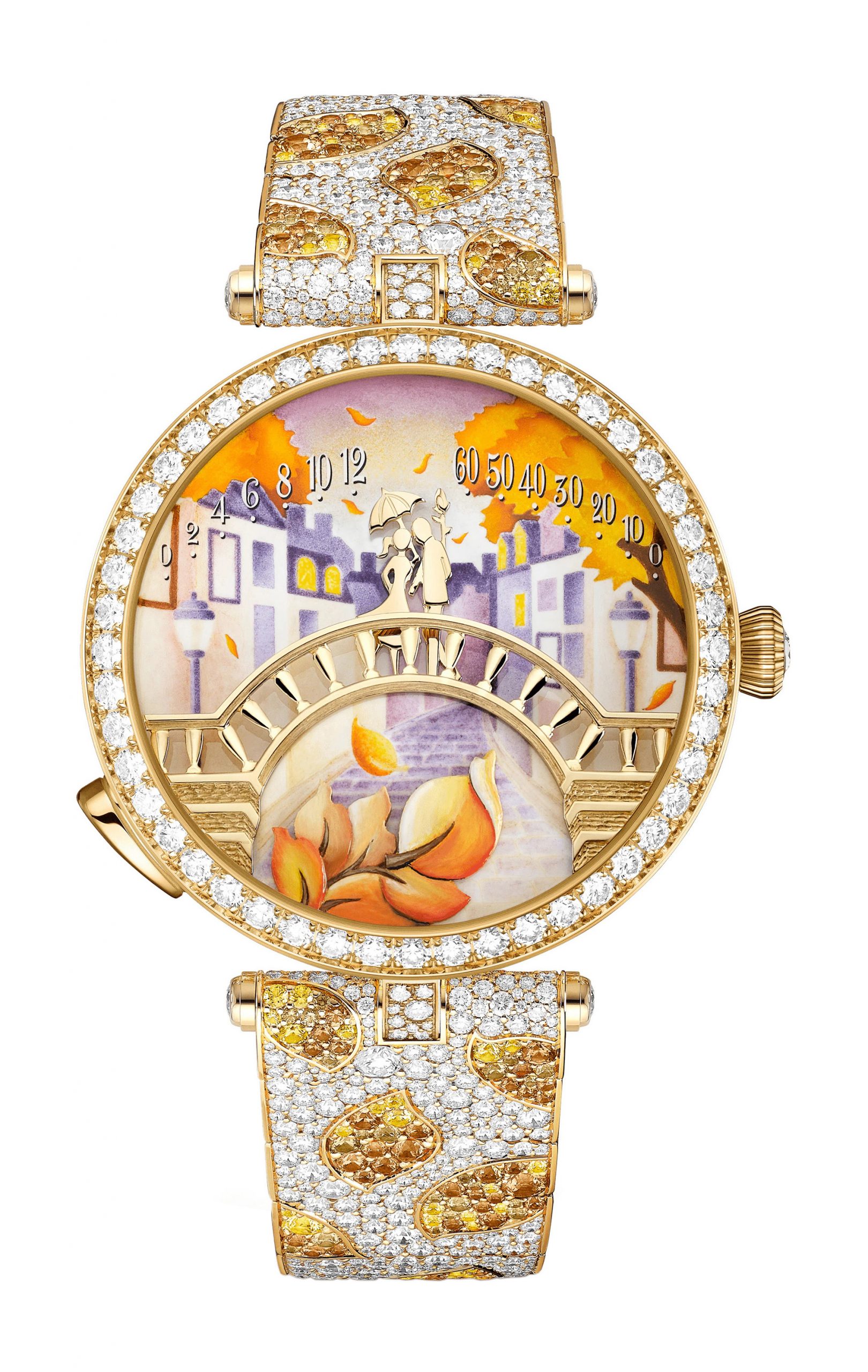 Lady Arpels Pont des Amoureux Automne Watch