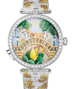 Lady Arpels Pont des Amoureux Été watch