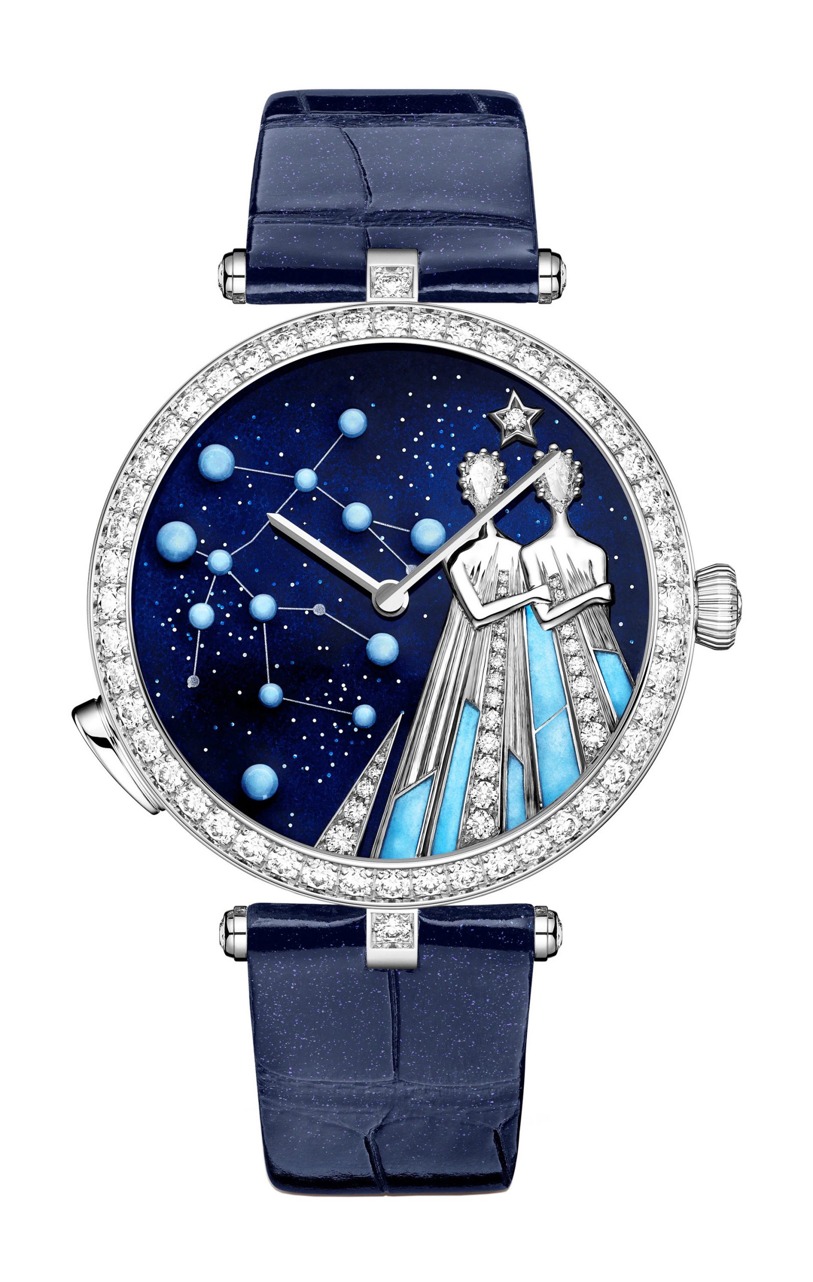 Lady Arpels Zodiac Lumineux Gemini Watch