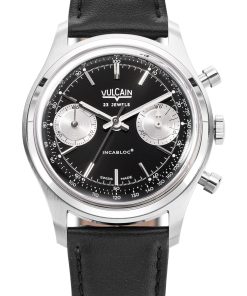 Chronograph 1970’s Black & Silver