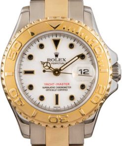 HandMade The Ladies Rolex Yacht-Master 169623 White Dial