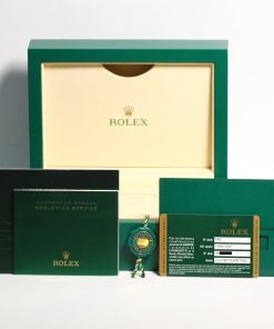 Alternative view of HandMade The 126776 Rolex Submariner 116613LB Sunburst Blue Dial