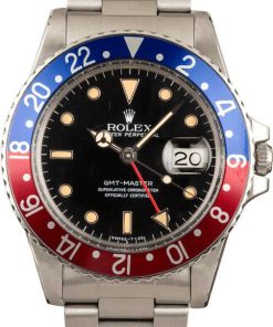 HandMade The Rolex Pepsi GMT-Master 16750 Stainless Steel
