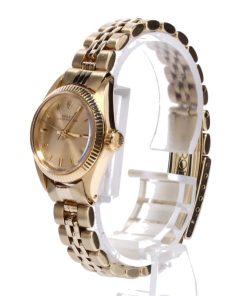 Alternative view of HandMade The Lady Rolex 18K Oyster Perpetual 6619