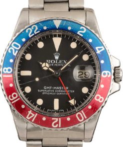 HandMade The Mens Vintage Rolex Pepsi GMT-Master 1675