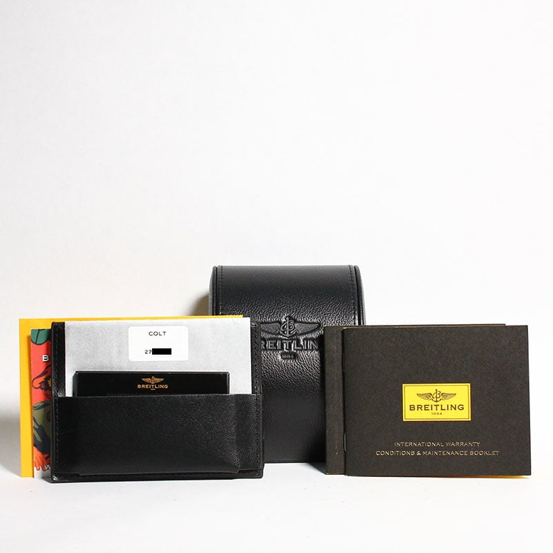 HandMade The New Breitling Colt Chronograph Stainless Steel Black Dial - Image 5