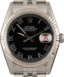 HandMade The Rolex DateJust 16234 Black Dial