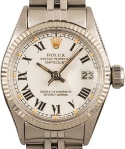 HandMade The Vintage Ladies Rolex Datejust 6517 Two Tone Jubilee