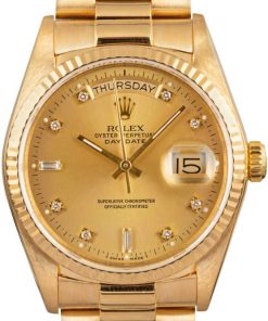 HandMade The Rolex Day-Date 18038 President Diamond Dial