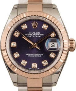 HandMade The Rolex Datejust 279171 Aubergine Diamond Dial