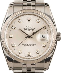 HandMade The Rolex Datejust Steel 116234 Diamond Dial