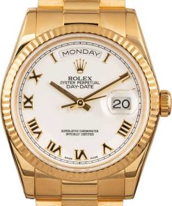 HandMade The Men's Rolex President Gold Day-Date 118238