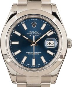 HandMade The Rolex Datejust 116300 Blue Index