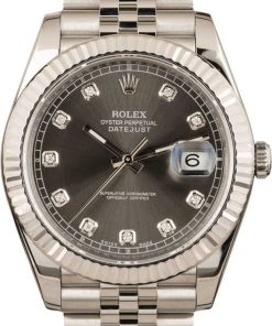 HandMade The Rolex Datejust 41 Ref 126334 Dark Rhodium Dial