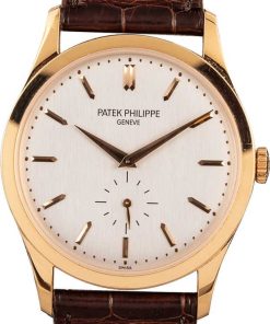 HandMade The Patek Philippe Calatrava 18k Rose Gold