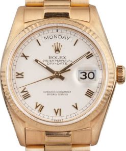 HandMade The Men's Rolex President Gold Day-Date Model 18038