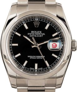 HandMade The Rolex Datejust 116200 Black Index Dial