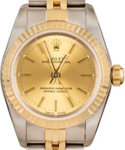 HandMade The Rolex Lady Oyster Perpetual 76193 Two-Tone
