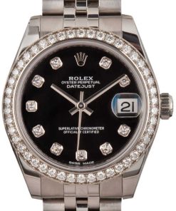HandMade The Rolex Datejust 178384 Diamond Mid-size
