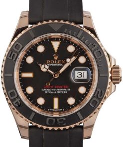 HandMade The Rolex Everose Yacht-Master 116655 Oysterflex