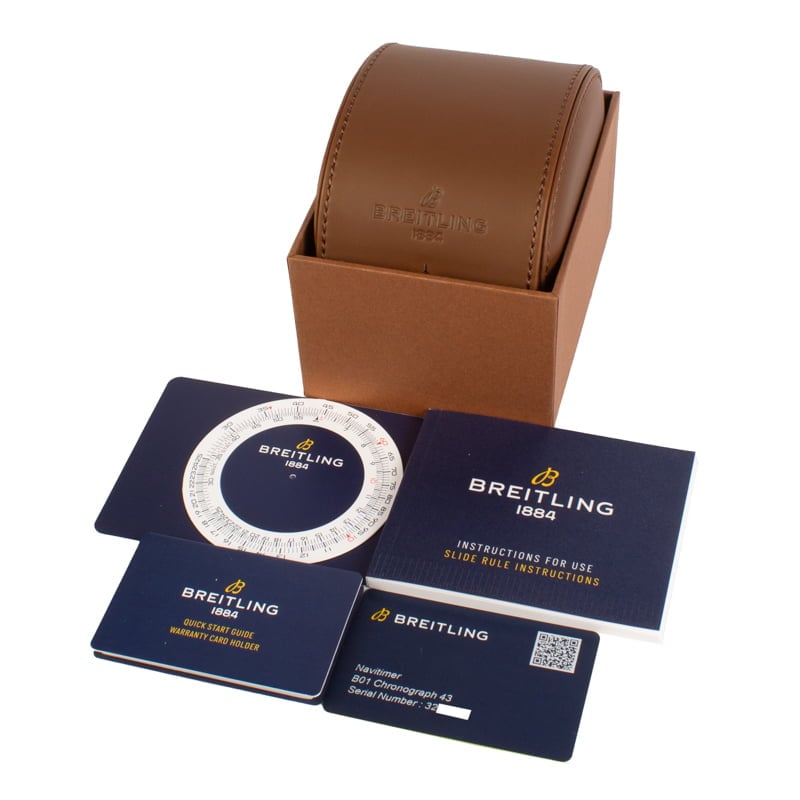 HandMade The Breitling Navitimer B01 Black Dial - Image 4