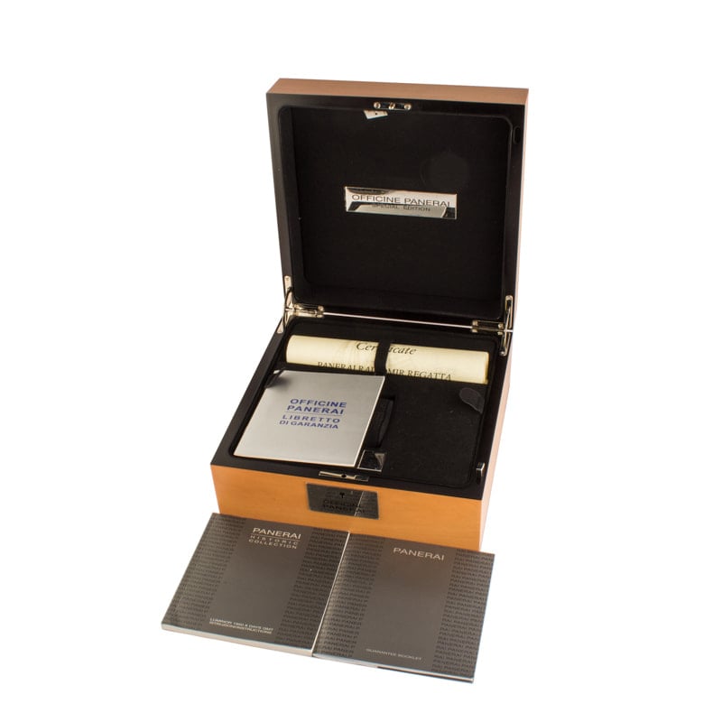 HandMade The Panerai Radiomir 1/8th Second Regatta Titanio Black Dial - Image 4