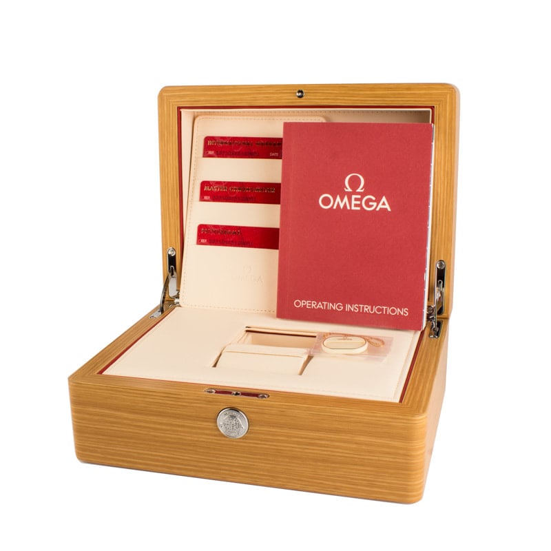 HandMade The Omega Speedmaster Stainless Steel Blue Dial - Image 4