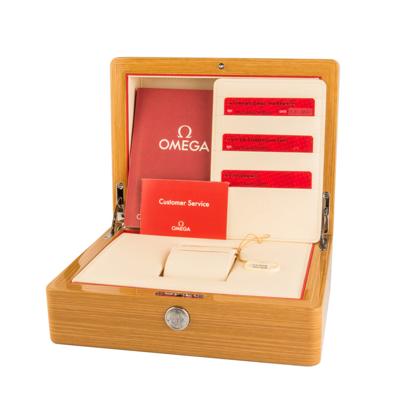 HandMade The Omega Speedmaster Moonphase Blue Dial - Image 4