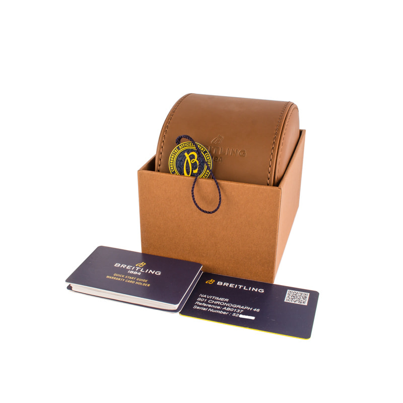 HandMade The Breitling Navitimer B01 Chronograph 46 Green Index Dial - Image 4