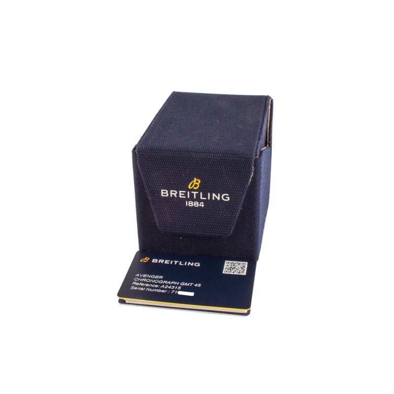 HandMade The Breitling Avenger Chronograph GMT 45 Blue Arabic Dial - Image 4