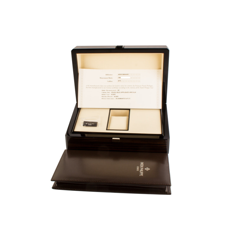 HandMade The Patek Philippe Twenty-4 Ref 4910 Blue Dial - Image 4